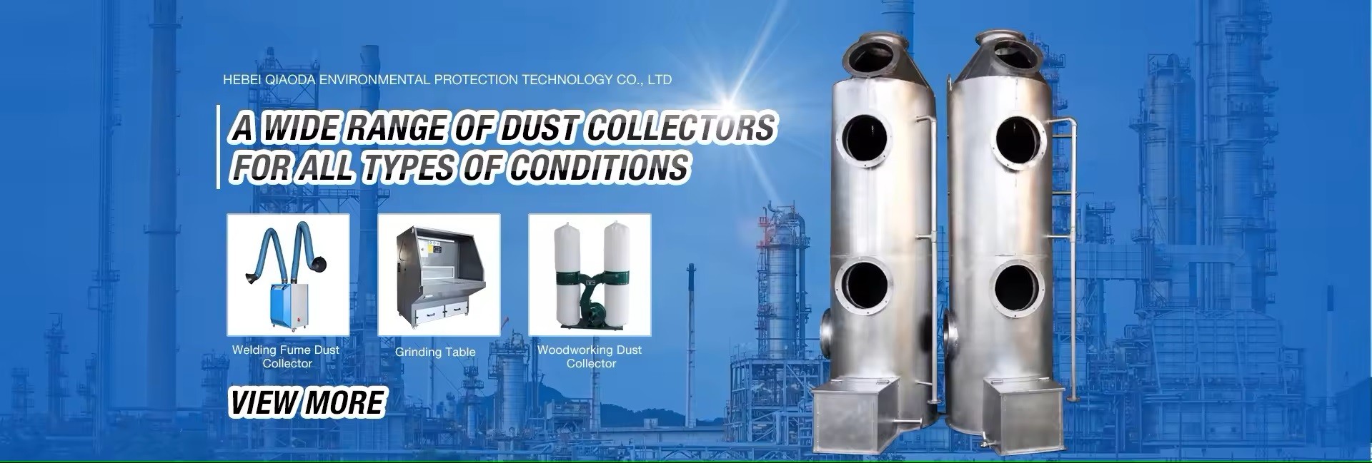 qualità Sistema di raccolta delle polveri industriali fabbrica