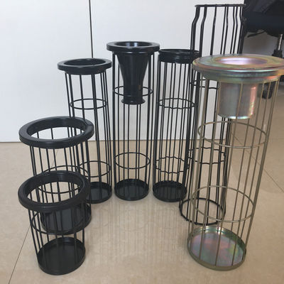 Impianto di cemento Galvanizzato raccoglitore di polvere filtro gabbia tre sezioni in acciaio inossidabile raccoglitore di polvere scheletro