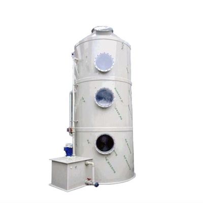 PP Material Spray Tower Wet Scrubber per l'estrazione Torre di assorbimento dei gas di scarico