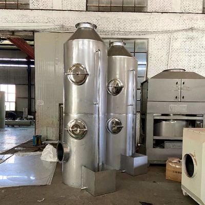 Equipaggiamento di controllo dell'inquinamento atmosferico per i produttori di prodotti alimentari e chimici