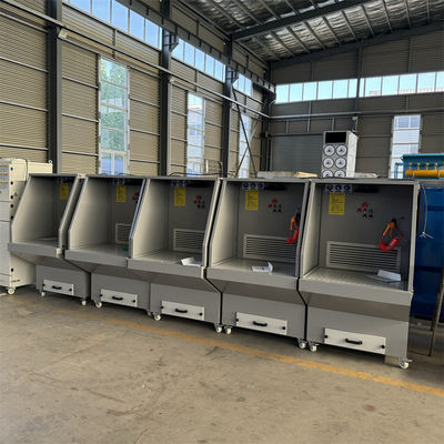 Stazione di levigatura professionale Tavola di levigatura a discesa Tavola di lucidatura Collettore di polvere per la metallurgia