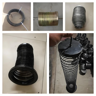 Cage per sacchetti di polvere personalizzati 10-80 80-120 120-240 10 fili corrispondono ai sacchetti di filtraggio rotondo e ovale