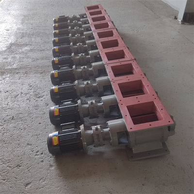 Valvola rotante motorizzata Impeller elettrico alimentatore Sgomberamento di polvere Sgomberamento di scarico Valvola rotante airlock