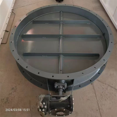 Tipo regolabile della valvola di ventilazione elettrica per gas di combustione industriale