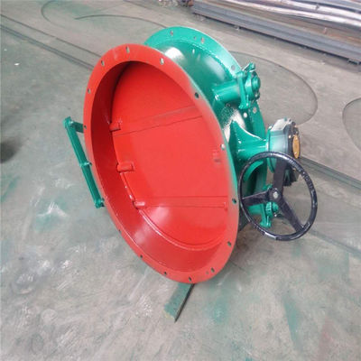 C504 Classe 125 Valvola a farfalla di ferro flessibile Controllo manuale per l'olio gassoso idrico