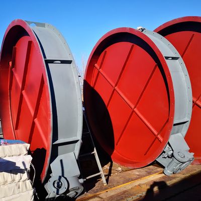 Connessione della flangia Attuatore elettrico in acciaio inossidabile Ventilazione Valvola farfalla Flangia personalizzata