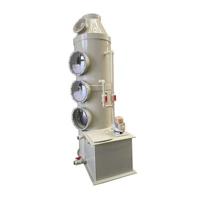 Pulizzatori di gas rimuovere So2 Co2 torre sistema di pulizia dei gas di scarico imballato letto Pulizzatori umidi per l'industria delle acque reflue