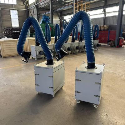 Collettore di polvere portatile industriale 1.5/2.2/3KW estrattivo di fumo mobile per saldature