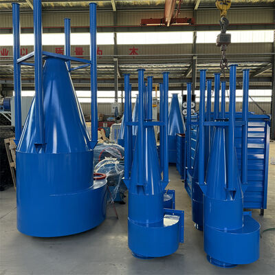 Collettore di polveri da ciclone per impianti di lavorazione del legno, collettore industriale di polveri ad alta potenza di aspirazione