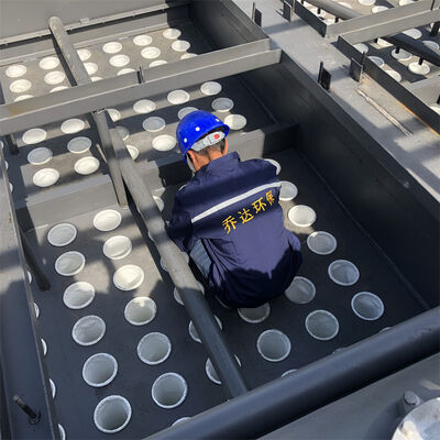 Sistema di raccolta della polvere per la casa di sacchetto per la casa di sacchetto per il lavoro pesante. Grande volume d'aria per il trattamento dei gas di combustione delle centrali elettriche.