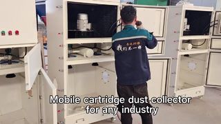 Questo aspiratore di polveri a cartuccia singola