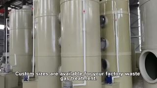 Video macchina completa del sistema di lavaggio a umido in PP